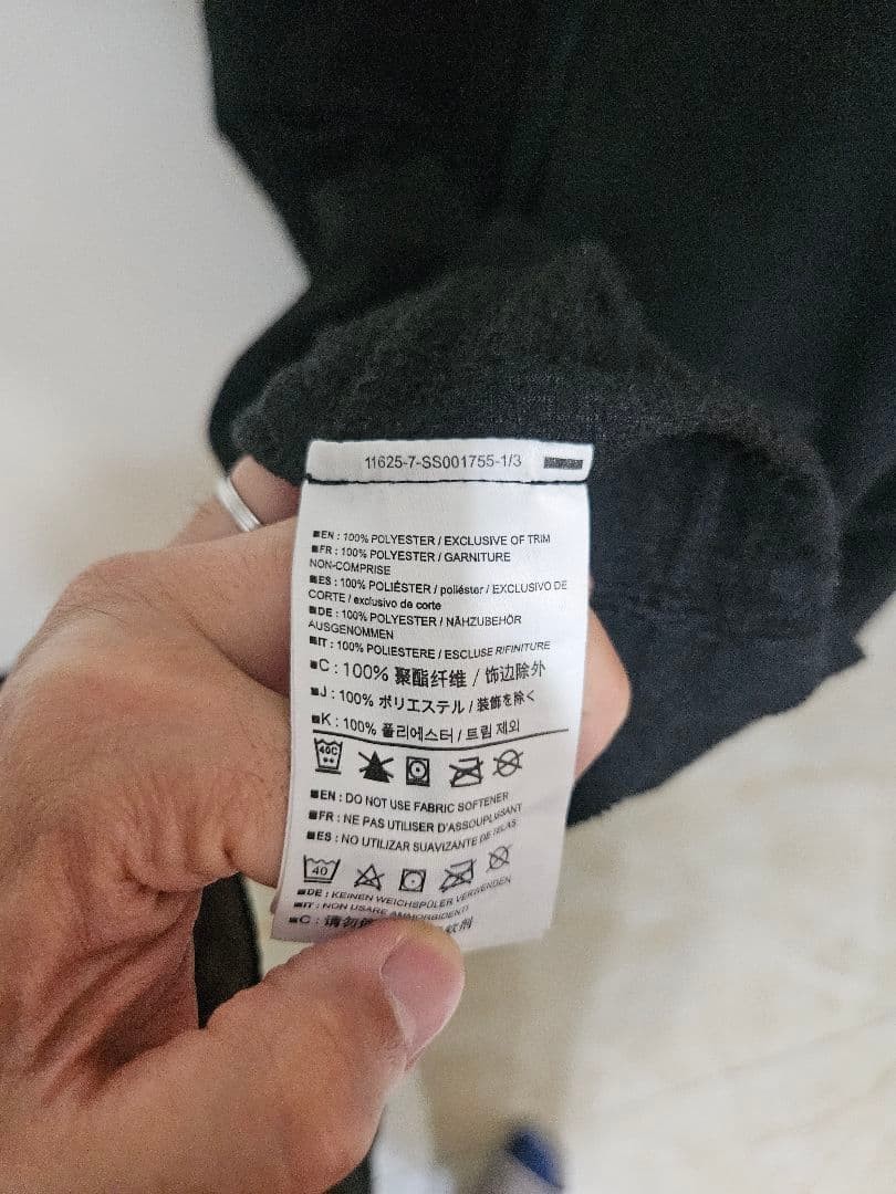 ARC'TERYX Delta LT Half-Zip Fleece, XL, Black (please read) image 5