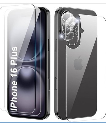 Tieeyivv 2 Schutzfolien für iPhone 16 plus 6.7