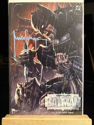 Absolute Batman #7 Mico Suayan Signed C2E2 Exclusive Variant COA DC 2025