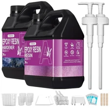 72oz Professional Epoxy Resin Kit- Crystal Clear,