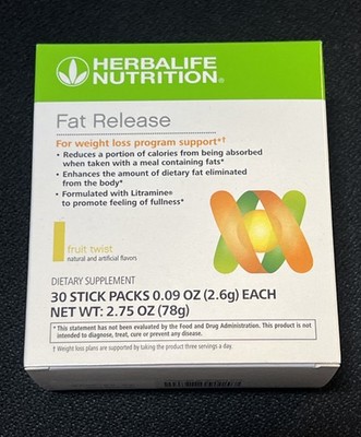 Fat Release: Fruit Twist Herbalife-Diet-Energy-Protein 30 Sticks