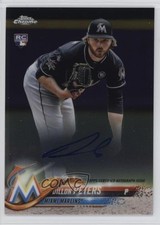 2018 Topps Chrome Rookie Auto Dillon Peters #RA-DP Auto 03xg