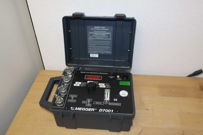 Megger Ducter  D7001 Digital low resistance Ohmmeter 6mOhm - 60Ohm