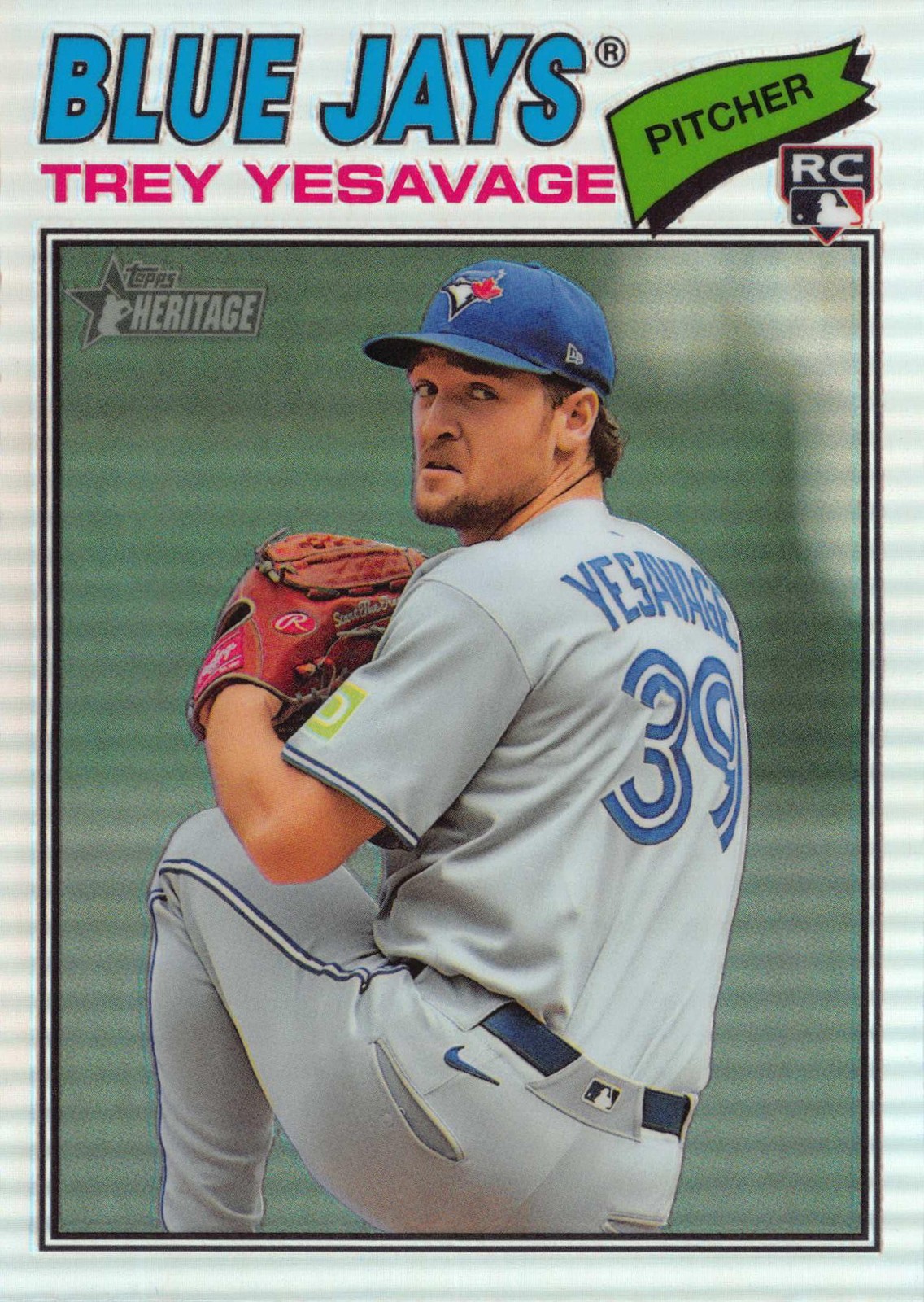 2026 Topps Heritage #245 Trey Yesavage Chrome Refractors