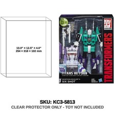 Protector For Hasbro Transformers Titans Return Decepticon Revolver & Six Shot