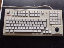 Compaq 11800 Mechanical Keyboard with Track Ball. Good Condition.