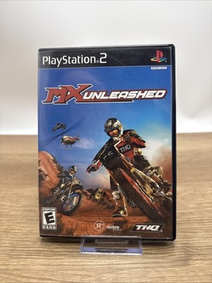 MX Unleashed- Sony PlayStation 2- Tested Excellent Condition w Manual