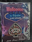 5g .999 Fine Silver "Welcome to Fabulous Las Vegas" Spade Bar - Sealed