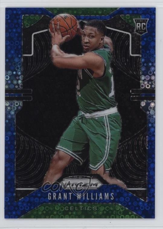 2019-20 Panini Prizm Rookie Fast Break Blue 110/175 Grant Williams #267 12w4