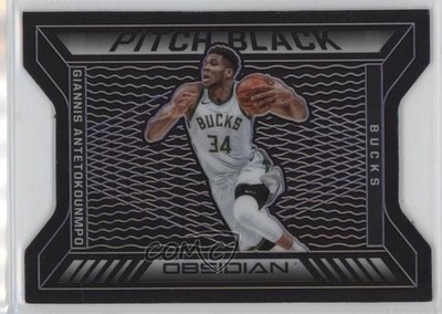 2020 Obsidian Pitch Black Electric Etch Purple 40/75 Giannis Antetokounmpo hs9