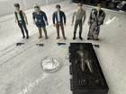 Kenner Star Wars Han Solo 5 Figure Lot - POTF Last 17, Hoth, Bespin, Endor