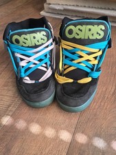 OSIRIS NYC 83 vintage skateboarding blue blac...