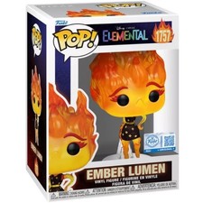 Funko Pop! Disney Elemental #1757 Ember Lumen - Special Edition w/Protector