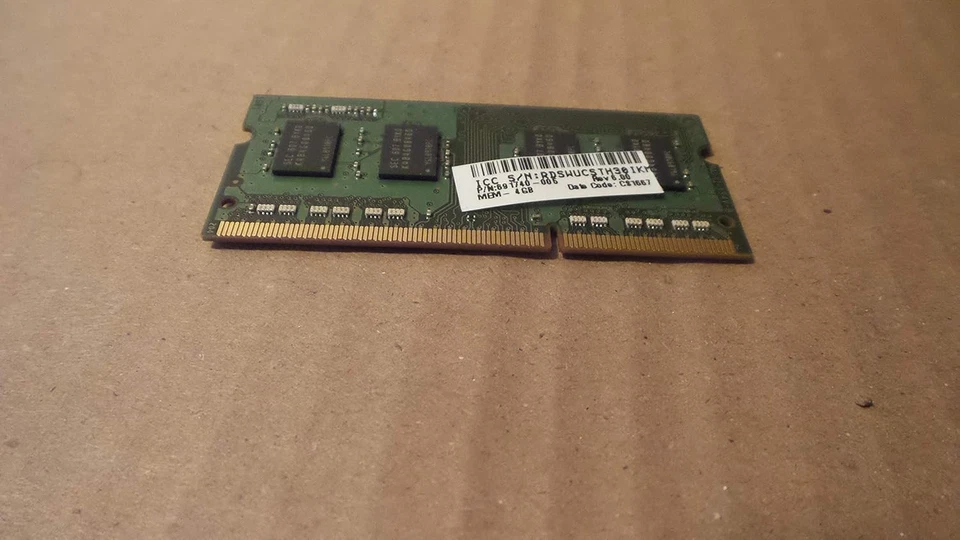 SAMSUNG M471B5173QH0-YK0 4GB DDR3 Ram Internal Memory 1600MHZ PC3L-12800S C - Image 3 of 3