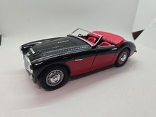 Kyosho 1/18 Scale Diecast 08141KR - Austin Healey 3000 MK-1 - Black/Red