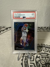 2021 Select Cade Cunningham #288 Courtside Blue Prizm Rookie RC PSA 9
