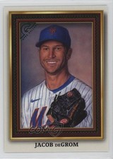 2022 Topps Gallery Portrait Gallery Green 117/250 Jacob deGrom #PG-18 nd3