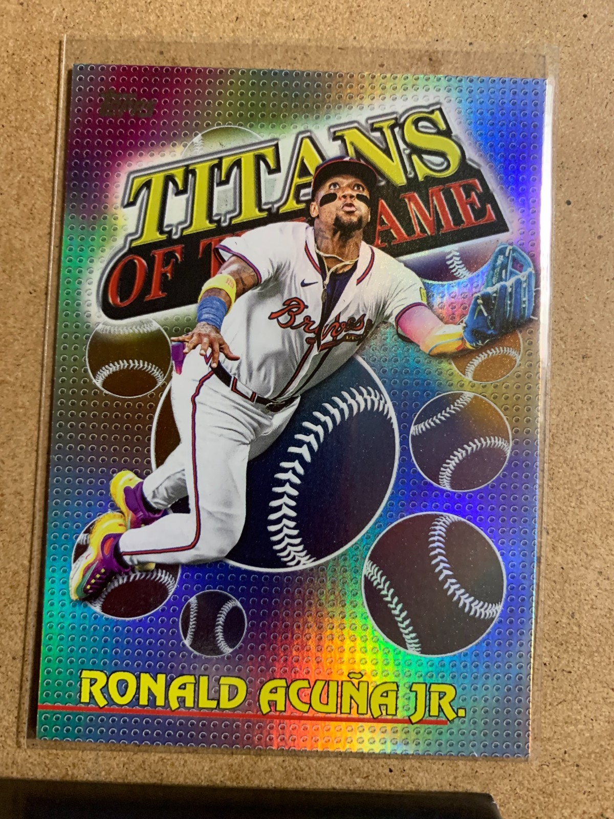 Ronald Acuna Jr. #TOG-7 2026 Topps Titans Of The Game