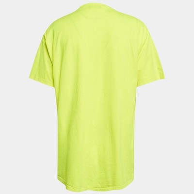 Balenciaga Neon Yellow Jersey The Power Of Dreams TShirt S | eBay
