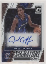 2017-18 Panini Donruss Optic Signature Series Jared Jeffries #68 Auto 2ct