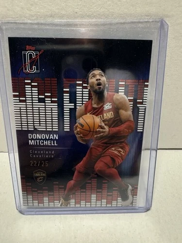 2025 Topps Signature Donovan Mitchell Base (RAW)
