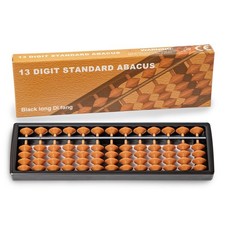 Digital Standard Abacus-20 cm-Professional 13-Column Soroban Calculator Func...