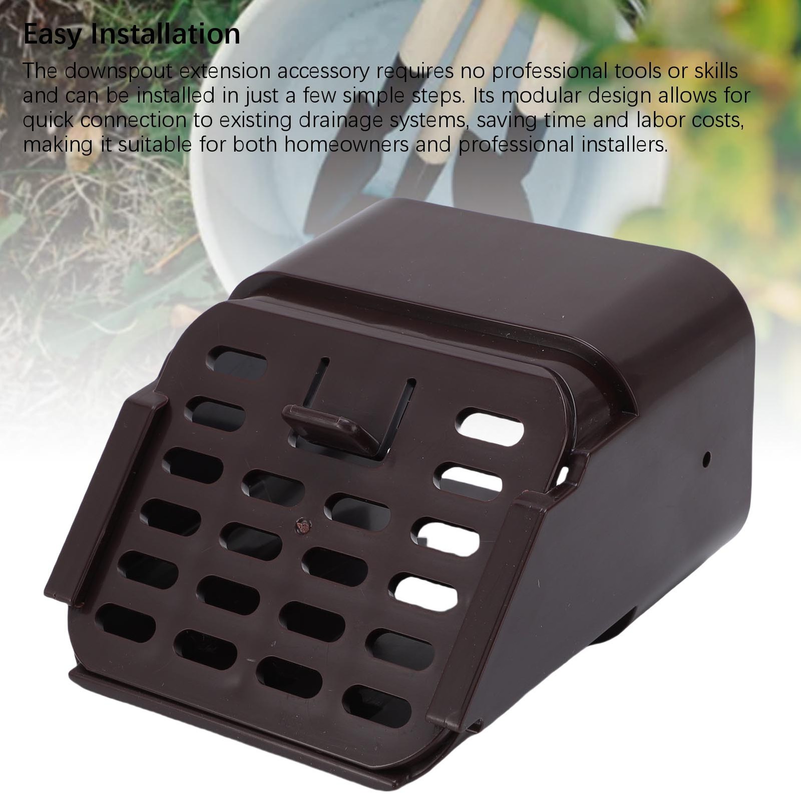 °Gutter Downspout Connector Downspout Outlet Filter Guard For 3X4 Inch A Type
