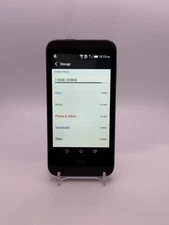 HTC Desire 510 - Black - 8GB - (Cricket) - Smartphone - Works Great - Used