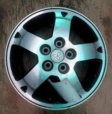 2003-2005 Mitsubishi Eclipse Alloy 16x6 Grey Wheel 5 Spoke Rim Oem 2003-2005 Mitsubishi Eclipse Alloy 16x6 Grey Wheel 5 Spoke Rim Oem