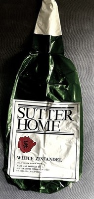 Rare Sutter Home White Zinfandel California Table Wine Inflatable 33  Tall