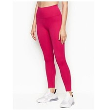 VICTORIA Sport Hot Pink Ribbed Seamless 7/8 Tight