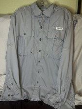 Magellan Outdoors Mens M Blue/White Check Lon...