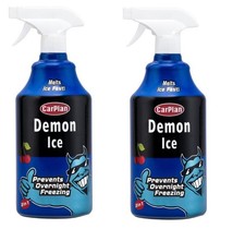 CarPlan Demon Ice-2 in 1 Pre-Icer & De-Icer  2x- Car Windscreen Wash spray