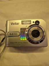 Vivitar Digital Camera Vivicam 5385 5.0MP Silver Tested