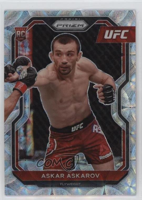 2021 Panini Prizm UFC Premium Box Set Scope 87/99 Askar Askarov Rookie RC 05or