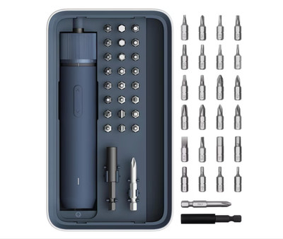 HOTO 3.6V Electric Screwdriver Kit 25 Piece Cordless Precision Open Box