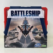 Hasbro Battleship Board Game Plastic Free Packaging Complete 2 Player Family