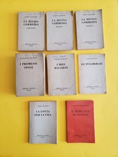 Lotto 8 Libri Divina Commedia Promessi Sposi Mercante di venezia Rizzoli Cap18Ew