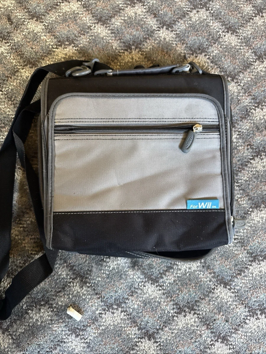 Sac De Transport Pour Wii Balance Board - Intec - Vert - Neuf Avec Poche