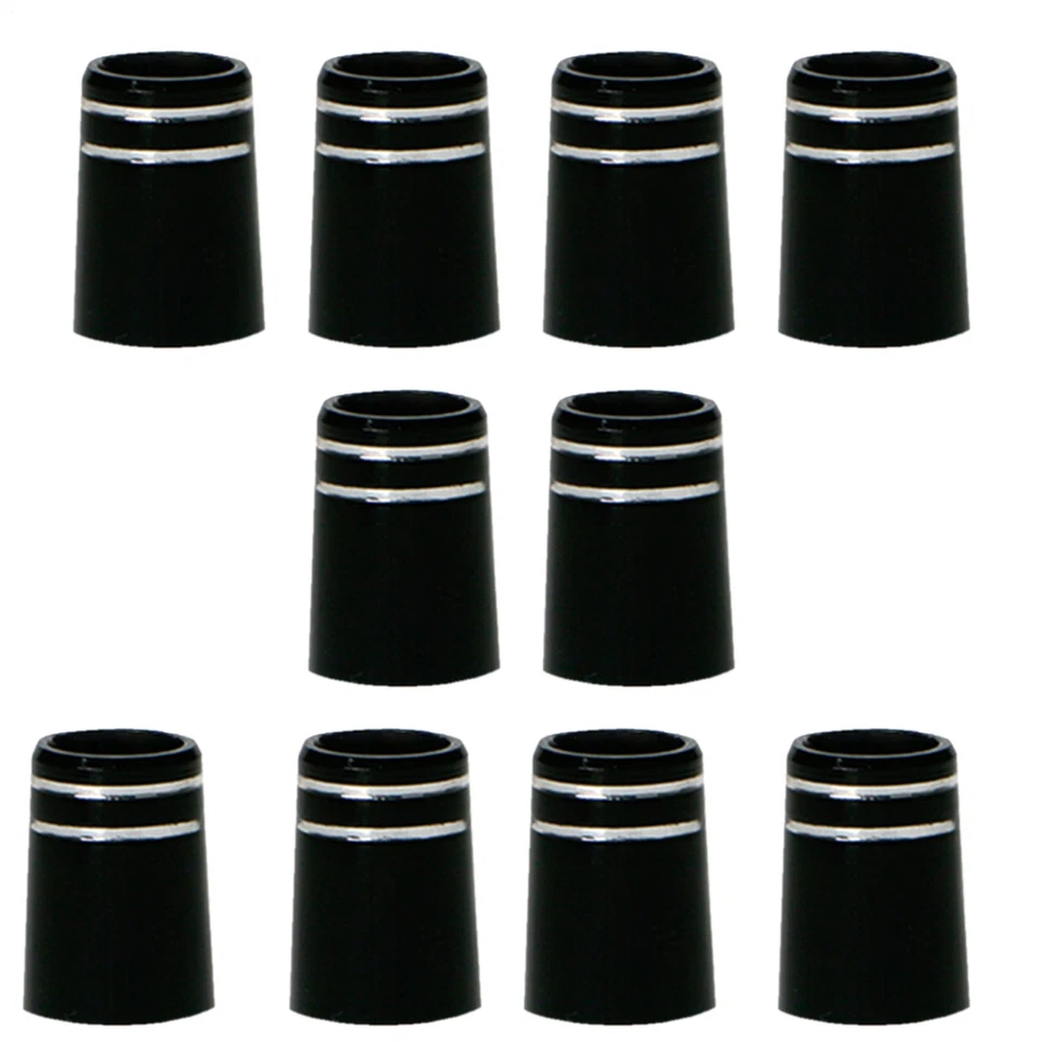 10pcs .370 Black Golf Tapered Ferrules kompatibel für die Eisenwelle universell - Bild 2 von 4