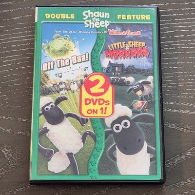 Shaun the Sheep Double Feature Off the Baa & Little Sheep of Horrors DVD