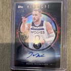 Topps Midnight Donte DiVincenzo HS-DDI Moon Beam /50 Auto Knicks