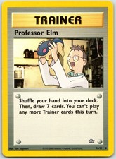 Professor Elm 096/111 Neo Genesis - Uncommon LP Unlimited