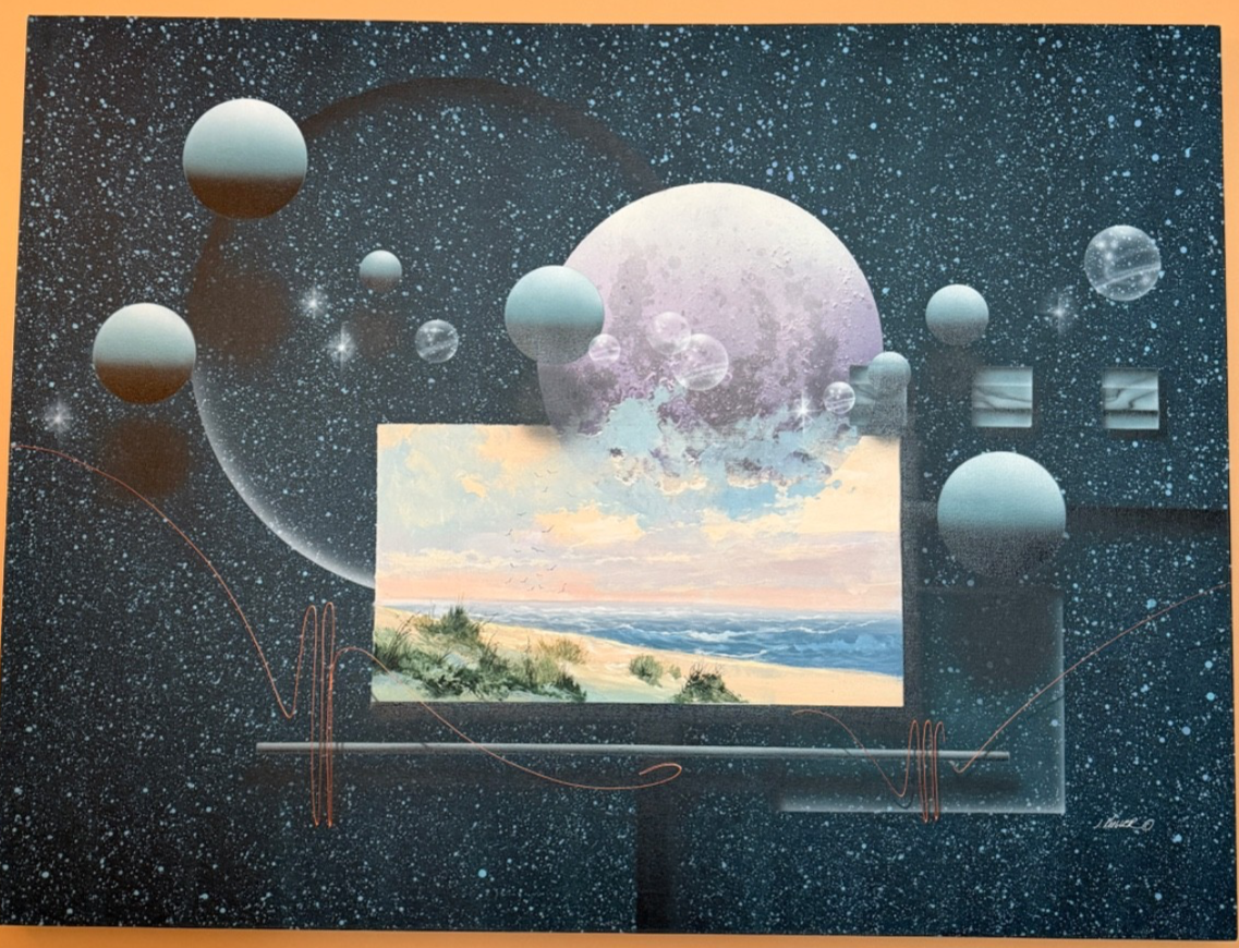 Original Signed Josef Kugler Acrylic Painting 26