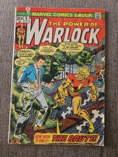 The Power Of Warlock #6 Marvel Comics June 1973 Vintage Book Brute Sci-Fi RARE💥