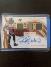 2020 Immaculate Ronde Barber Game Worn 3-Patch Auto /99 ❤️‍🔥