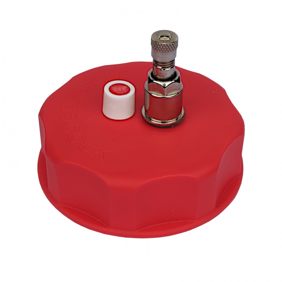 Balliihoo 2"" CO2 Control Cap For Pressure Barrel - Homebrew Beer Kegs