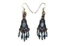 Ohrringe Blauer Engel Handarbeit