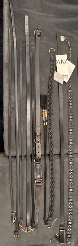 Black Belts Women’s 9 Belts Music Sizes
