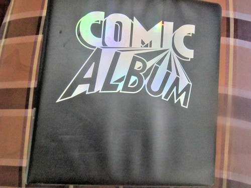 Vintage 1990s ULTRA PRO Comic Book Album 3-Ring Binder 28 Archival Sleeves